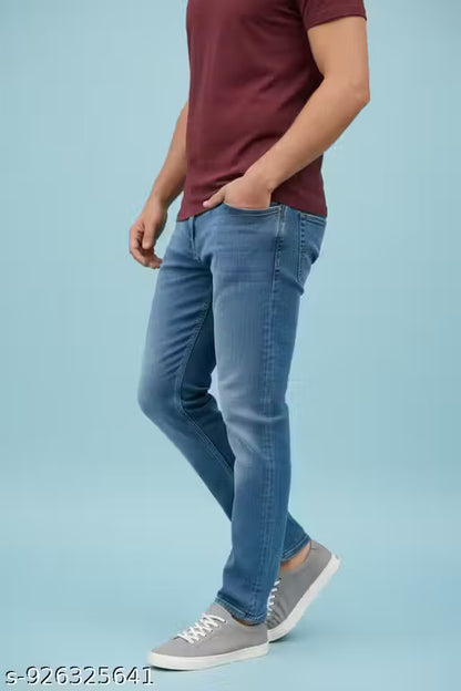 Men’s Blue Denim Jeans Regular Fit