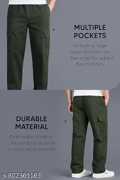 MEN'S CARGO PURE COTTON PANTS