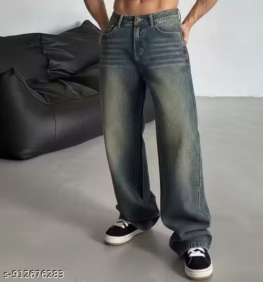 MENS BAGGY JEANS IN PREMIUM