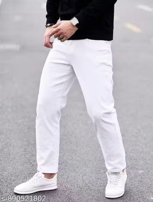 White Denim For Men
