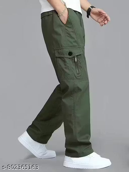 MEN'S CARGO PURE COTTON PANTS