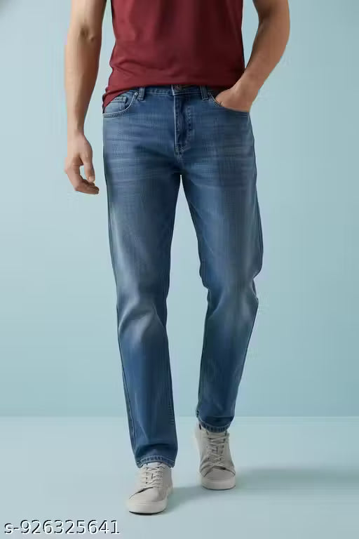 Men’s Blue Denim Jeans Regular Fit