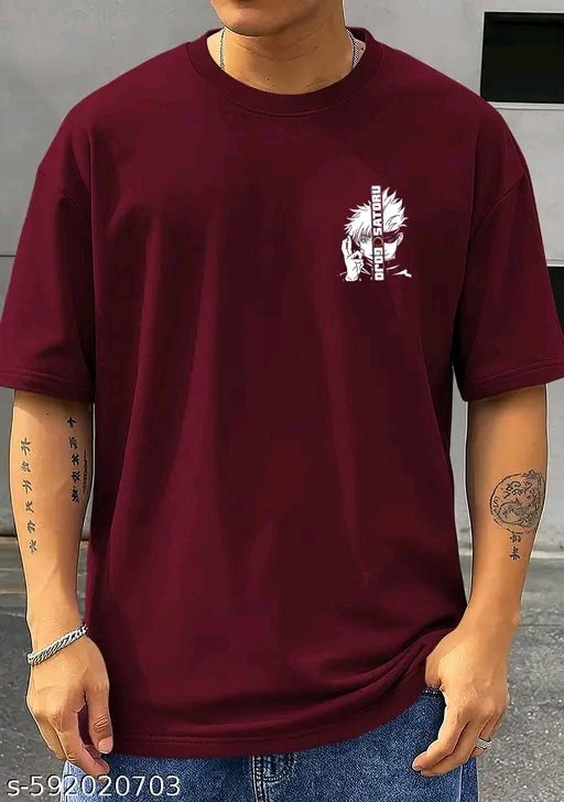 Oversized Printed Men Tshirt