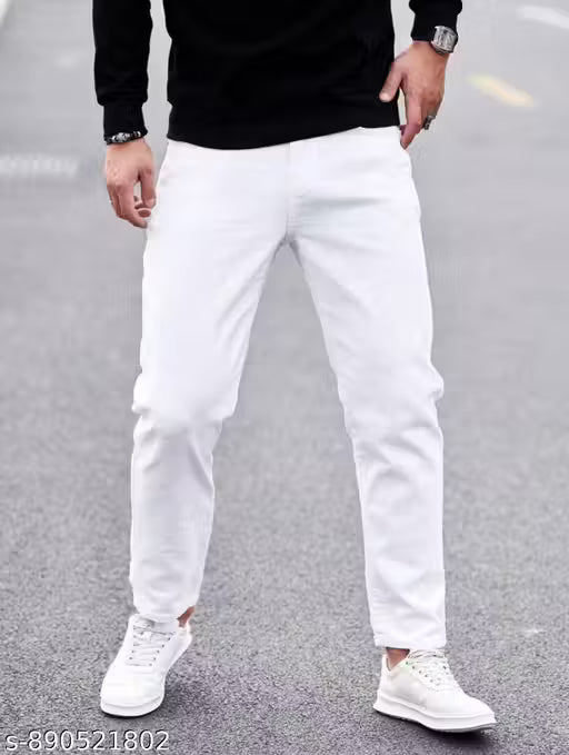 White Denim For Men