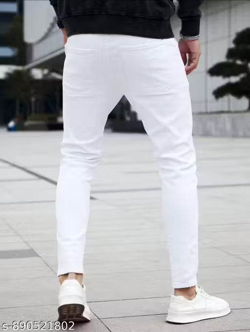 White Denim For Men