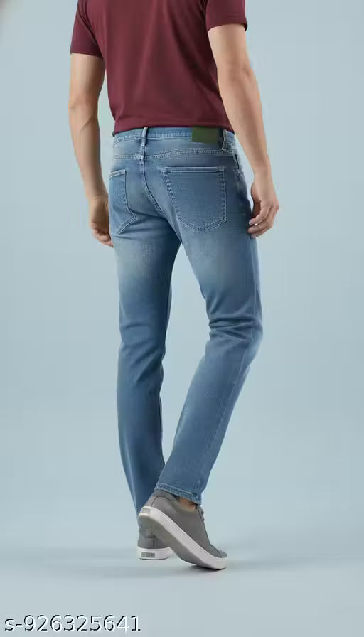 Men’s Blue Denim Jeans Regular Fit
