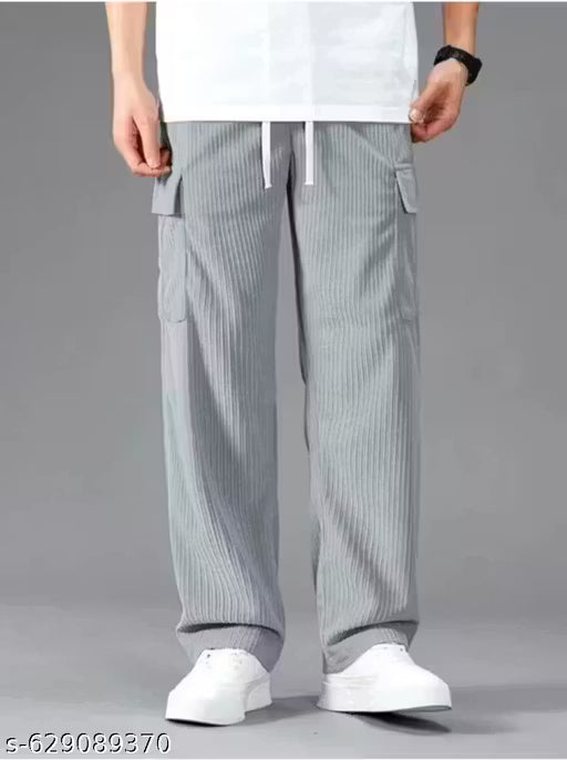 Men’s Stylish Corduroy Cargo Pants